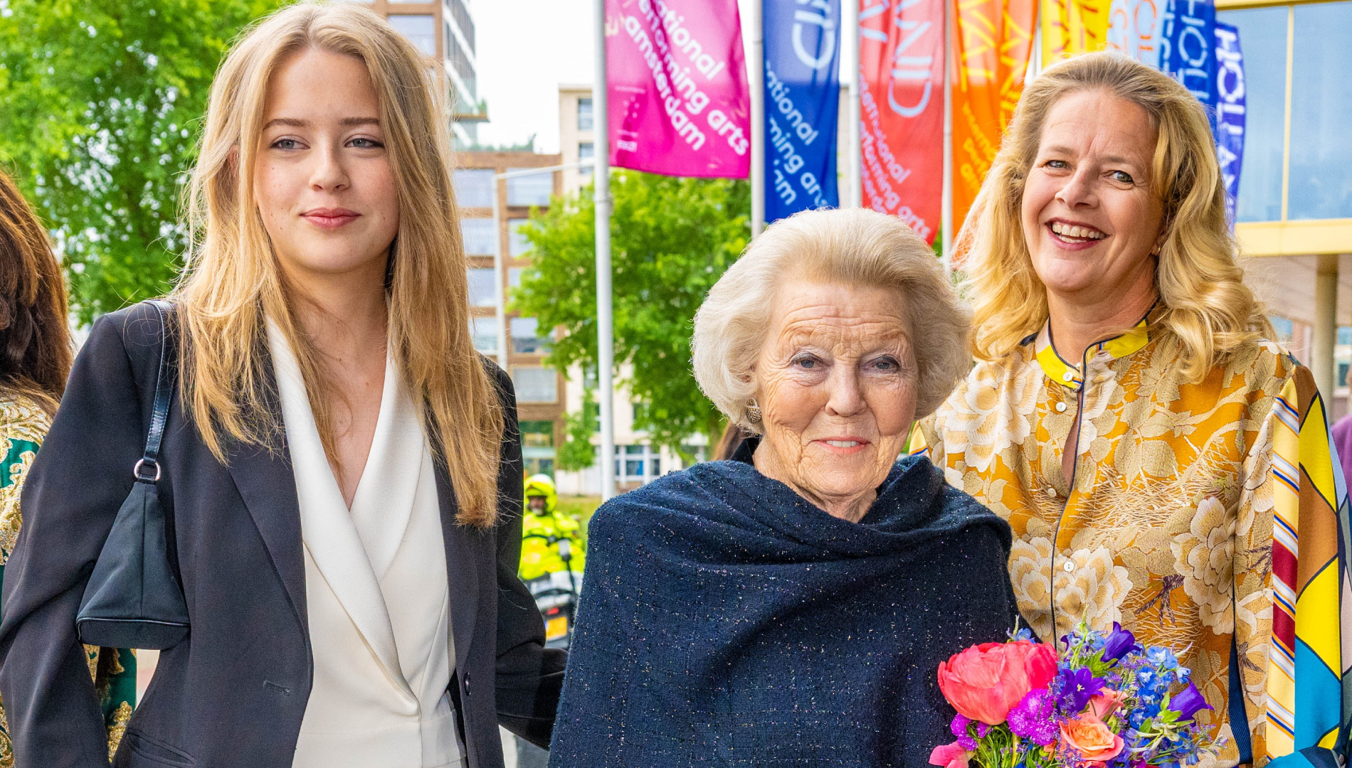 Gravin Zaria, prinses Beatrix en prinses Mabel