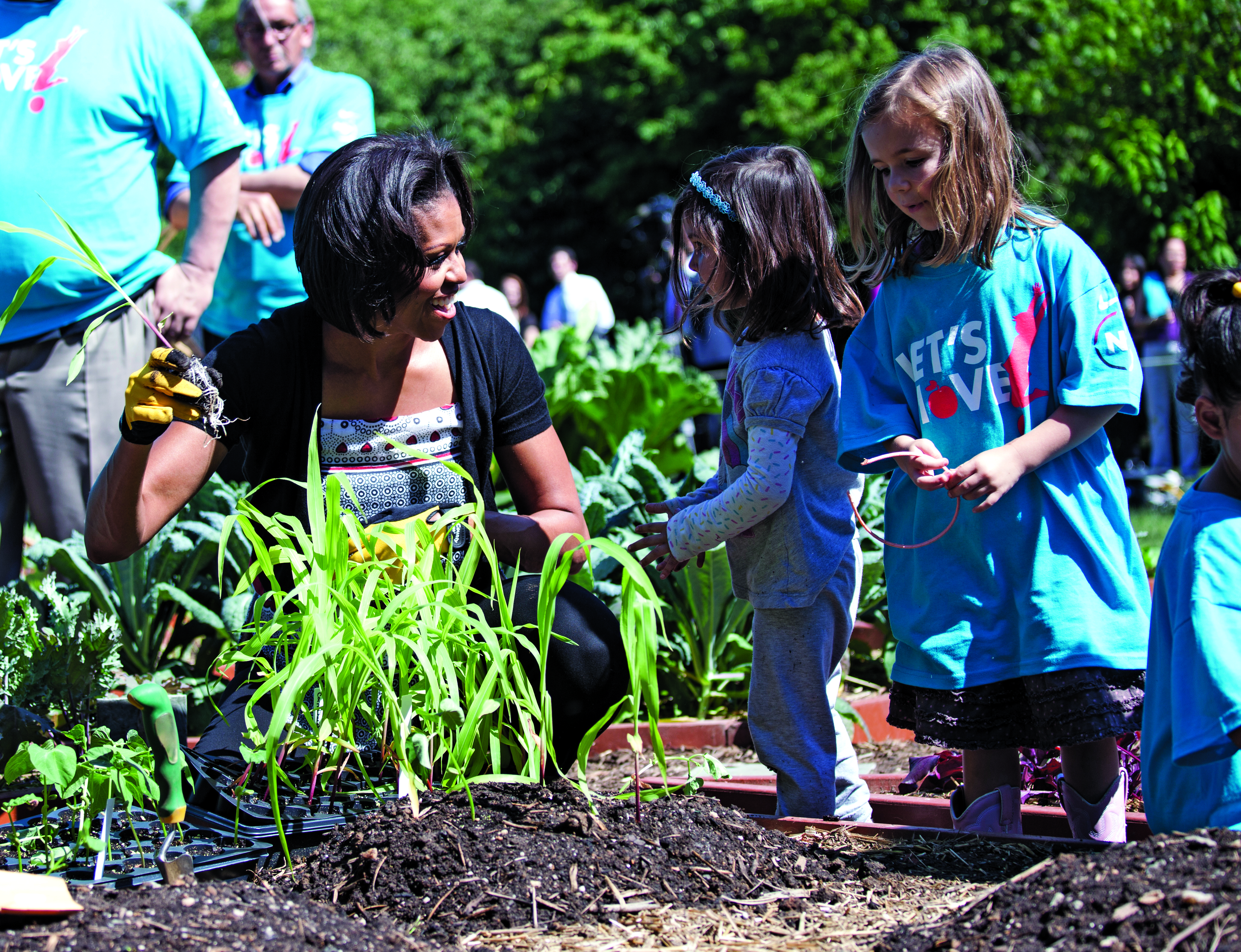 Michele obama graden harvest event