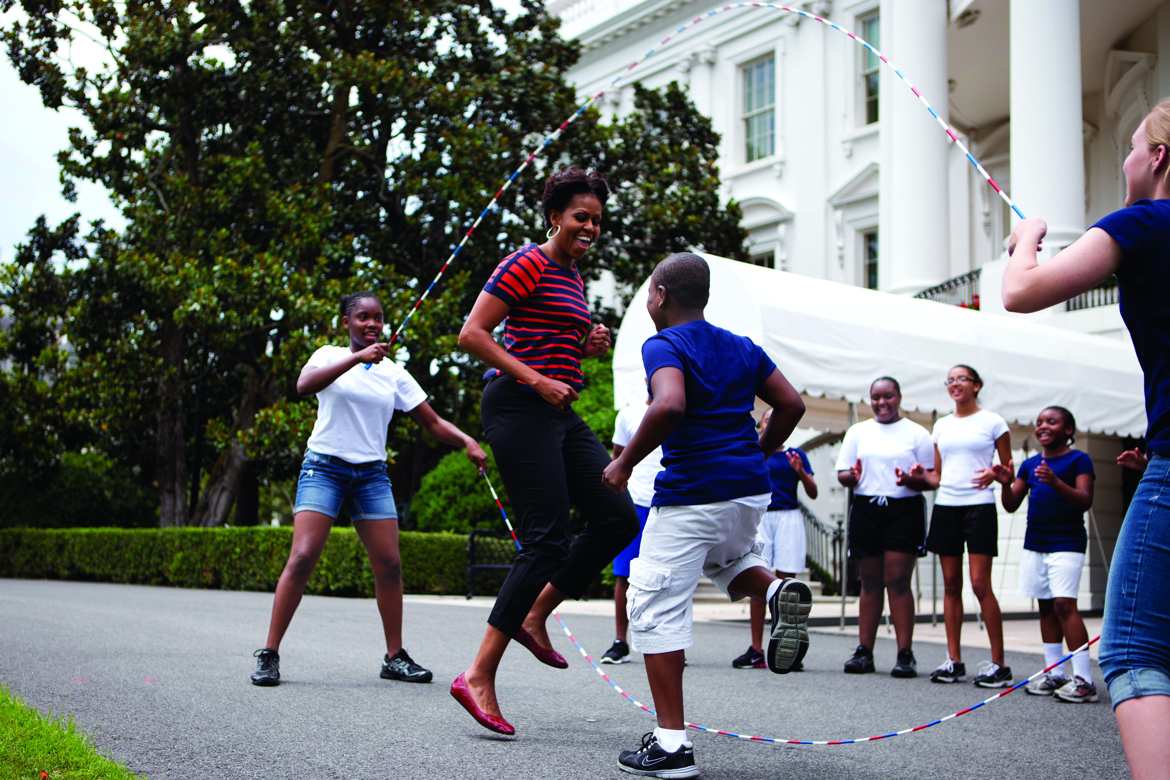 michelle obama nickelodeon pala psa taping