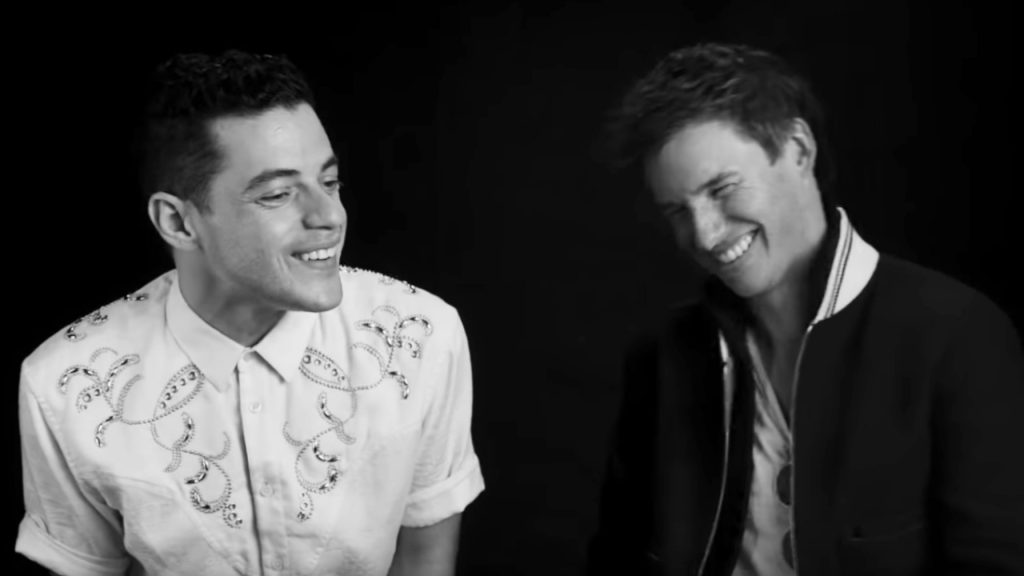Acteurs Rami Malek en Eddie Redmayne kruipen voor dit interview in de huid van... zichzelf