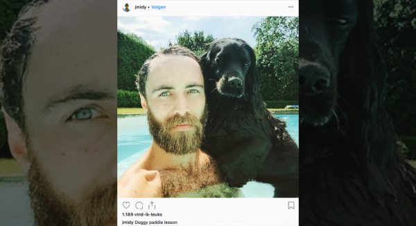 Aangenaam kennis te maken: dit is James, de broer van Kate Middleton (reisfanaat en gék op honden)