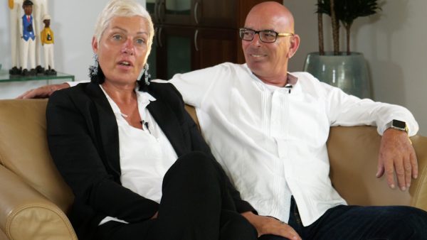 Sia en Gert-Jan leerden elkaar kennen via een mailtje, en zijn nu negen jaar getrouwd
