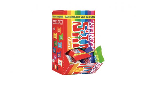 Hier word je chocoloco van: de tien Tiny's van Tony mét felgekleurde jas