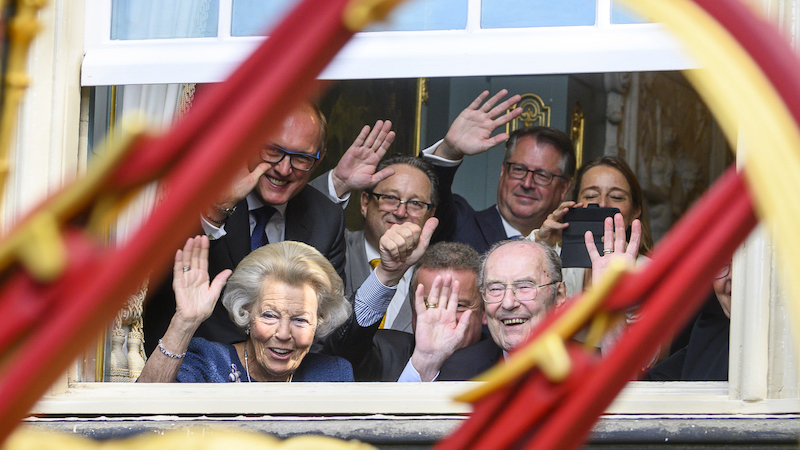 Beatrix jarig fotolijstje verjaardag 82-7