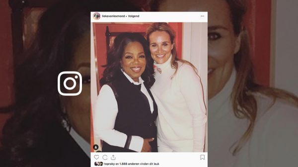 Zo feliciteert Lieke van Lexmond haar 'grote voorbeeld' Oprah met haar verjaardag