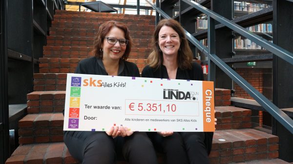 Wat een toppers: SKS Alles Kids haalt € 5351 op voor de LINDA.foundation