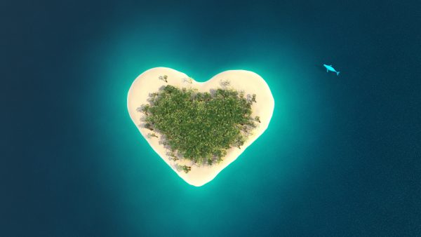 hartvormige eilanden