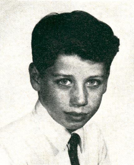 John Travolta schoolfoto