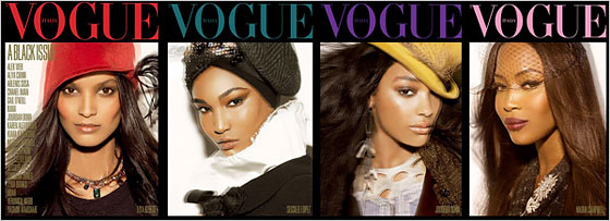 vogue italia black issue