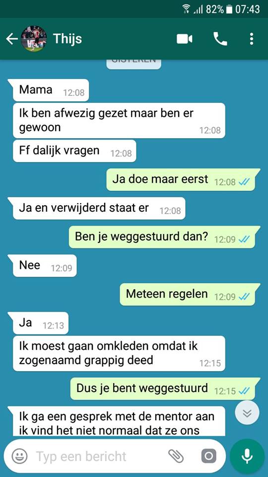 whatsappgesprekken