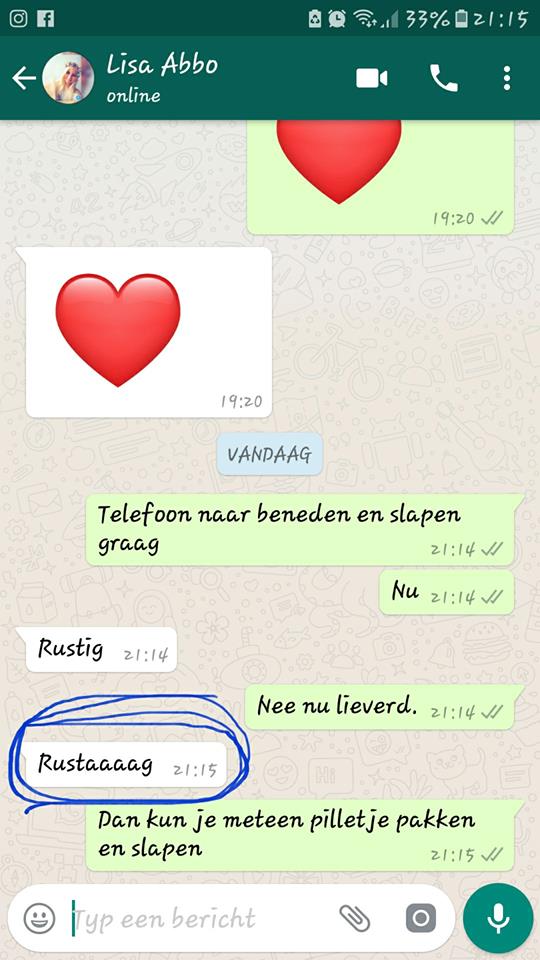 whatsapp gesprekken 