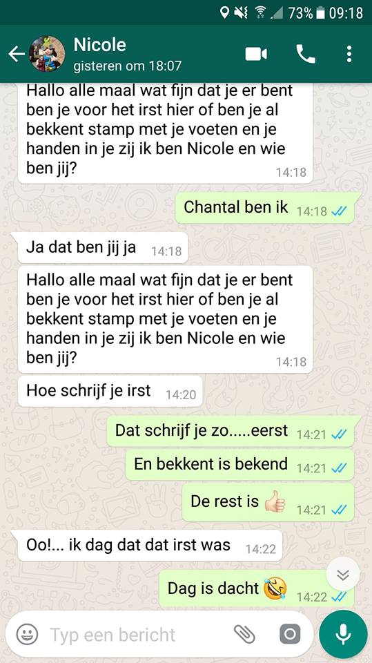 WhatsAppgesprekken