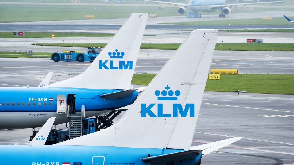KLM vlucht