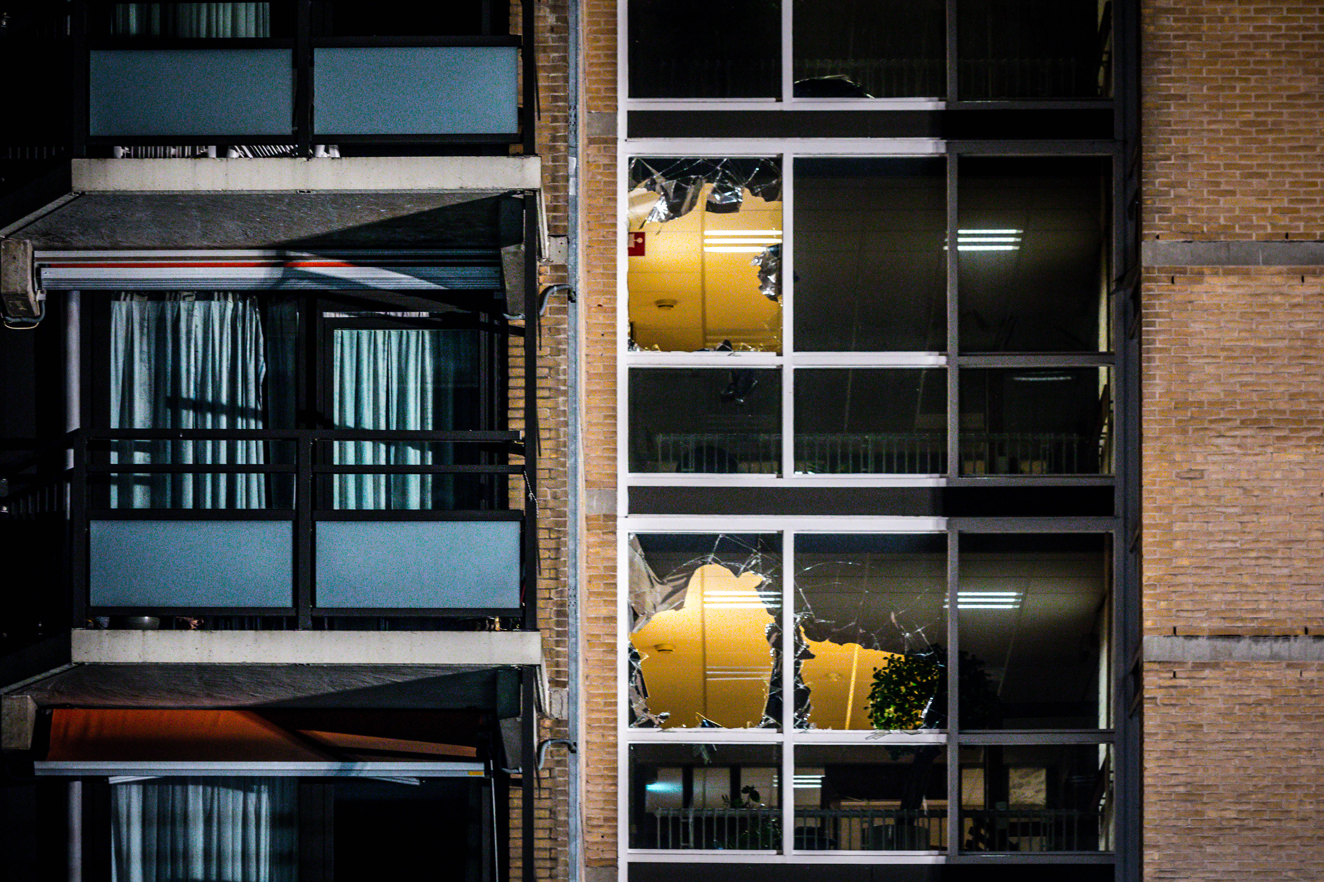 Evacuatie zorgcentrum Breukelen door brand ANP