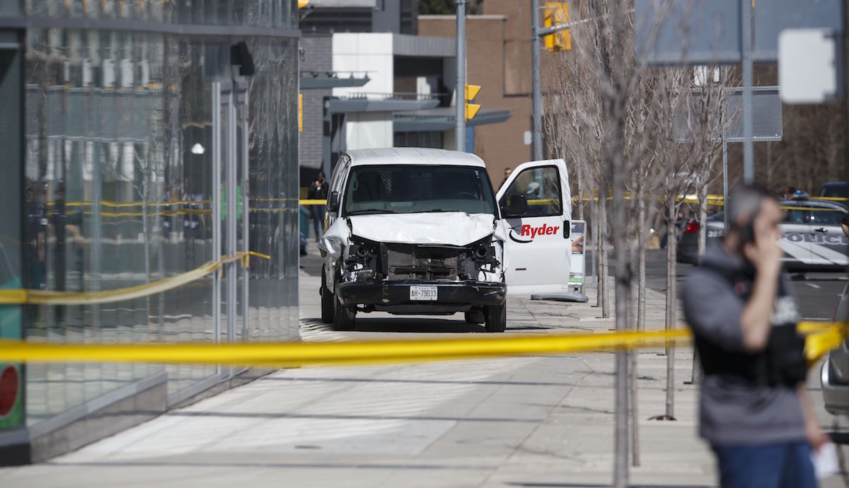 busje toronto doden gewonden