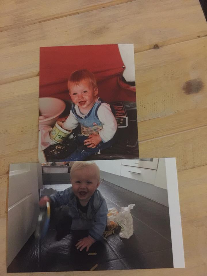 ouder kind twee druppels water lijken op elkaar