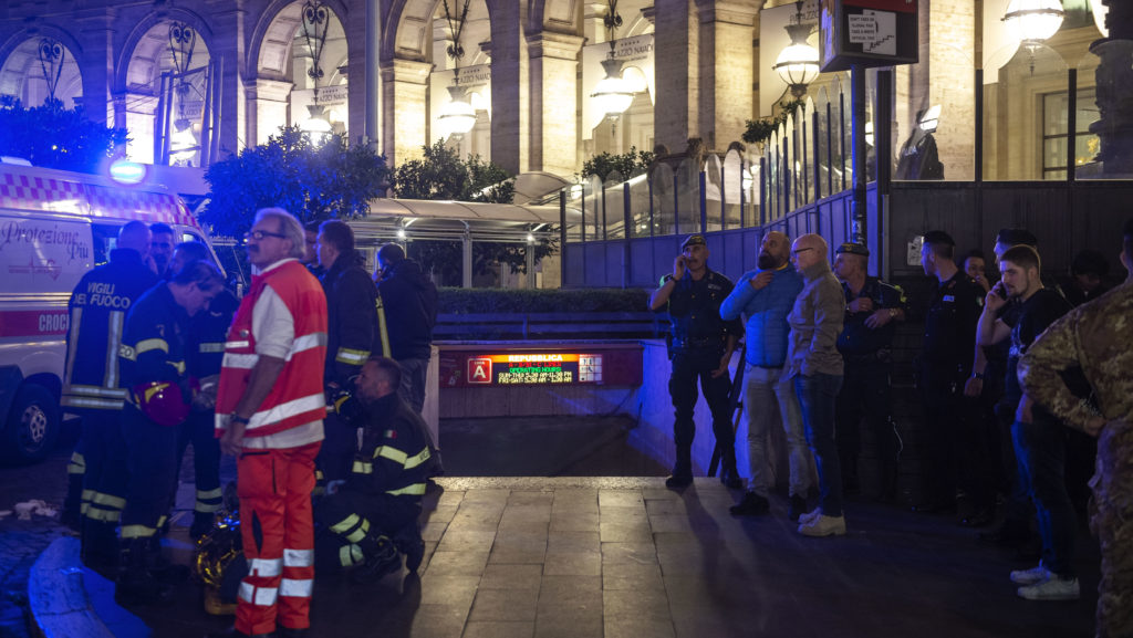 Roltrap metrostation Rome
