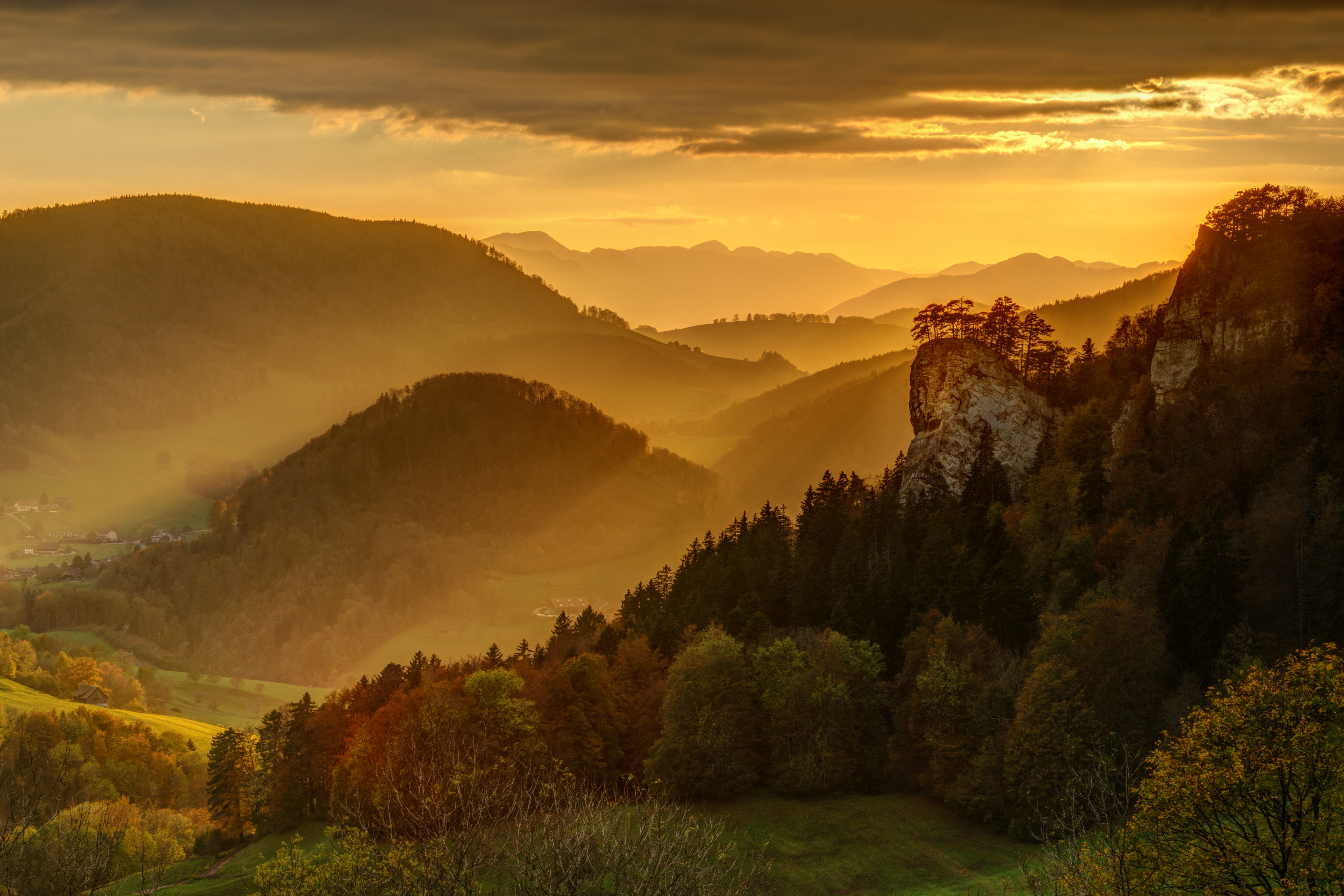 Jura gebergte Zwitserland fietsroutes