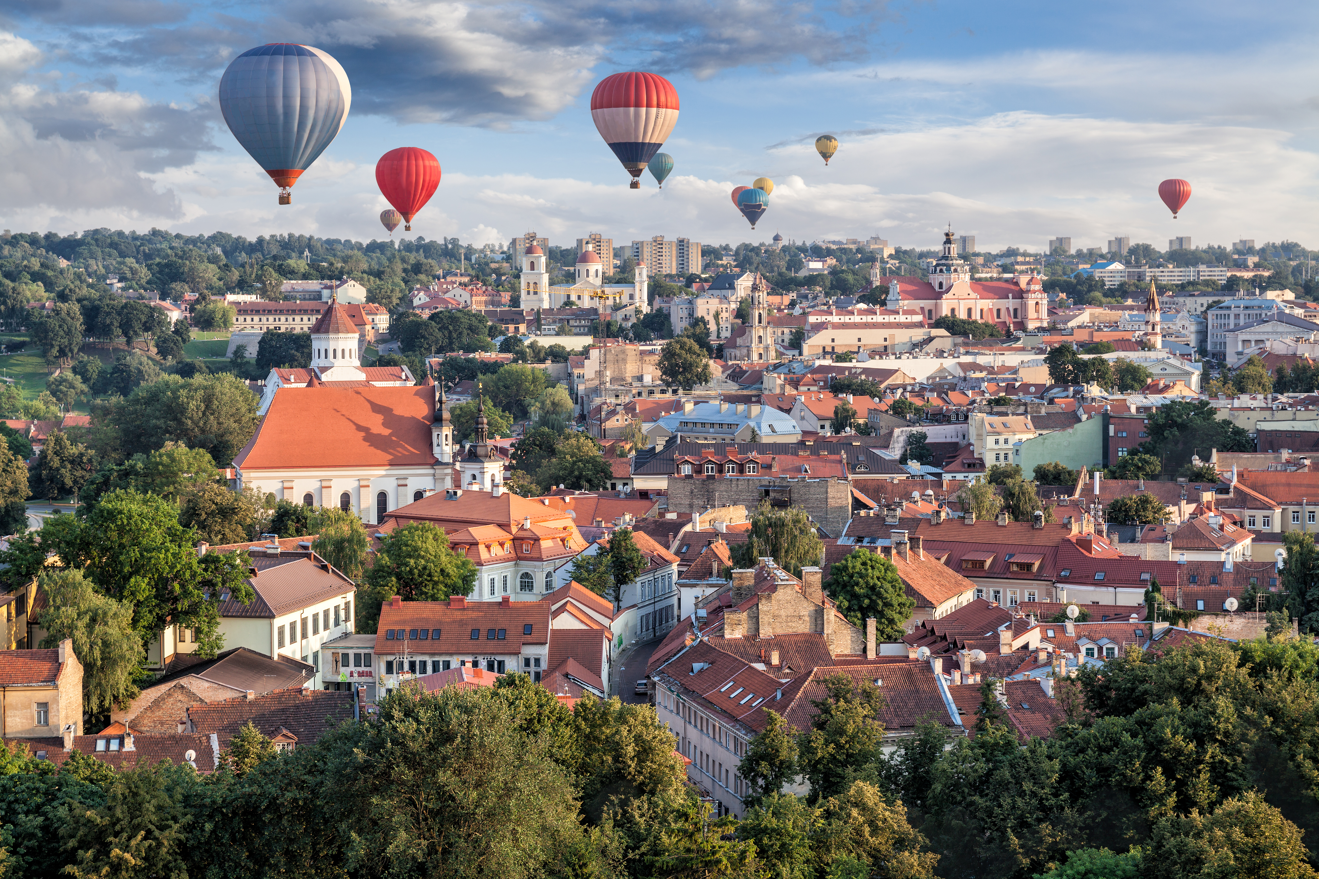 Balloons over Vilnius 