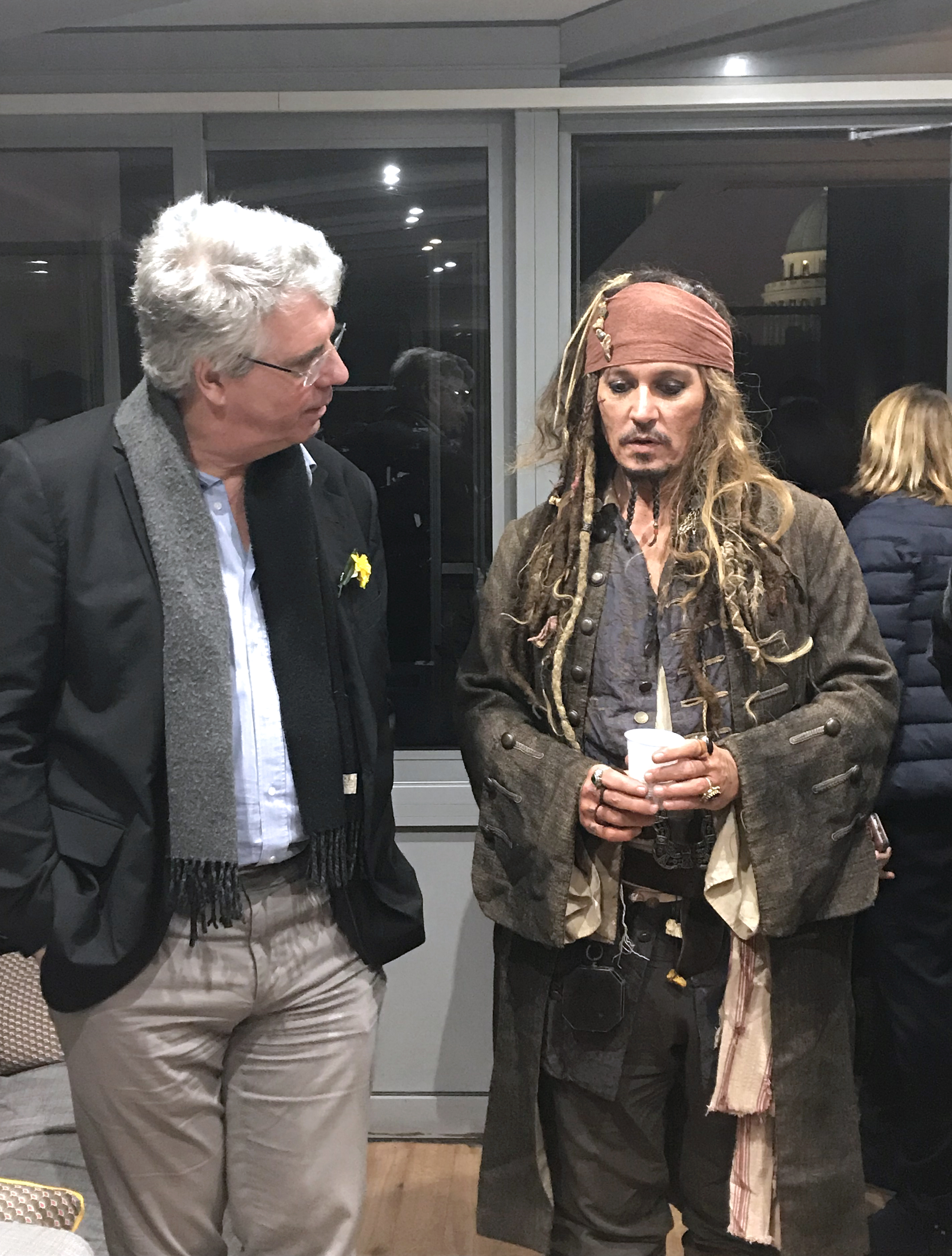 Jack Sparrow ziekenhuis 