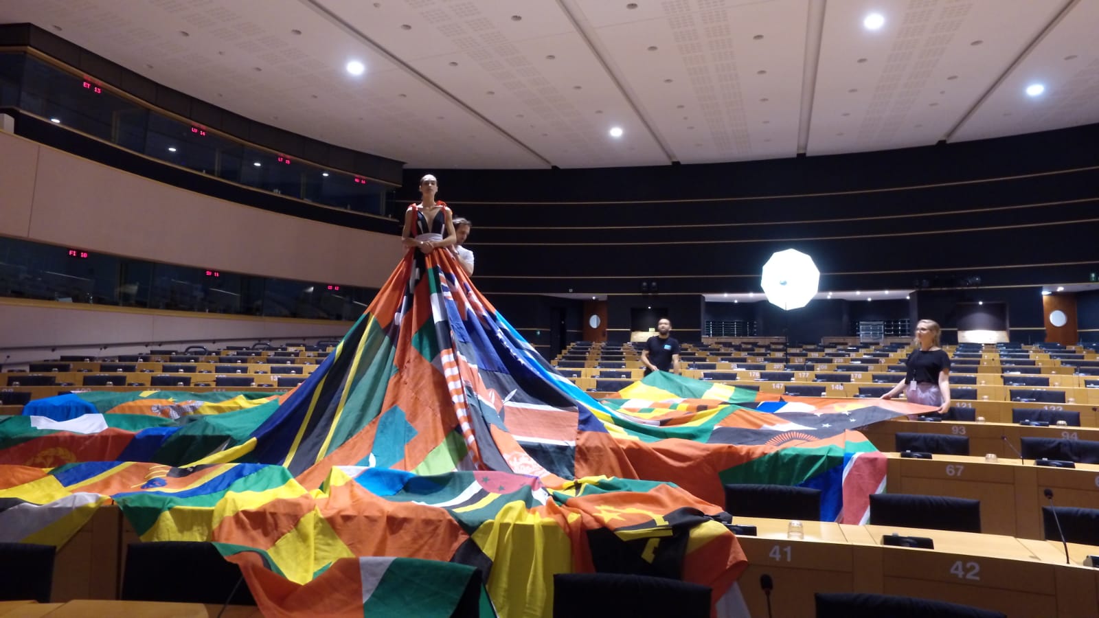 amsterdam rainbow dress