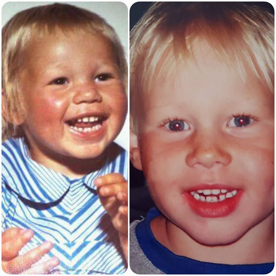 ouder kind twee druppels water lijken op elkaar