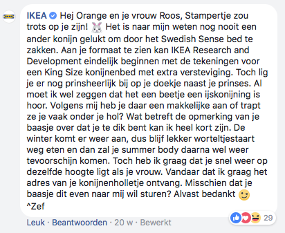 ikea reacties