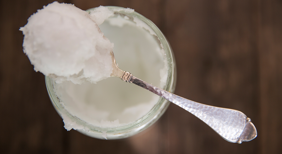 Schurende bovenbenen kokosolie