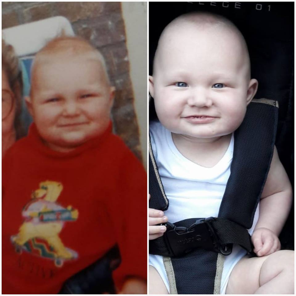 ouder kind twee druppels water lijken op elkaar