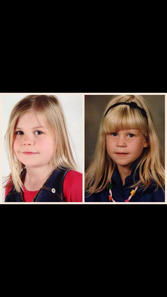 ouder kind twee druppels water lijken op elkaar