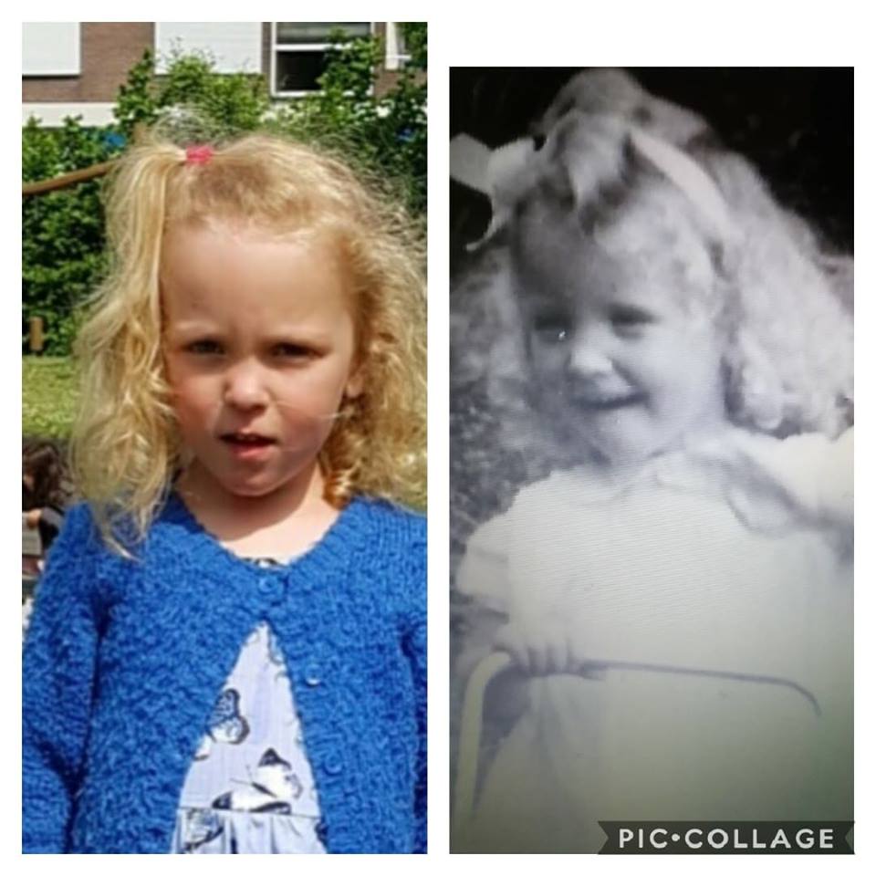 ouder kind twee druppels water lijken op elkaar