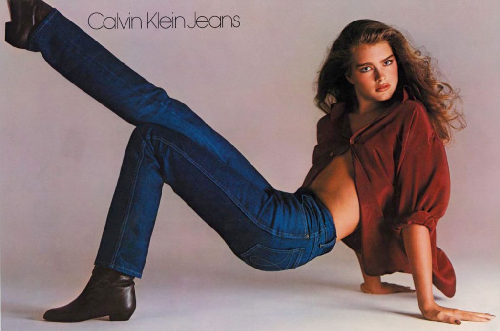 brooke shields calvin klein