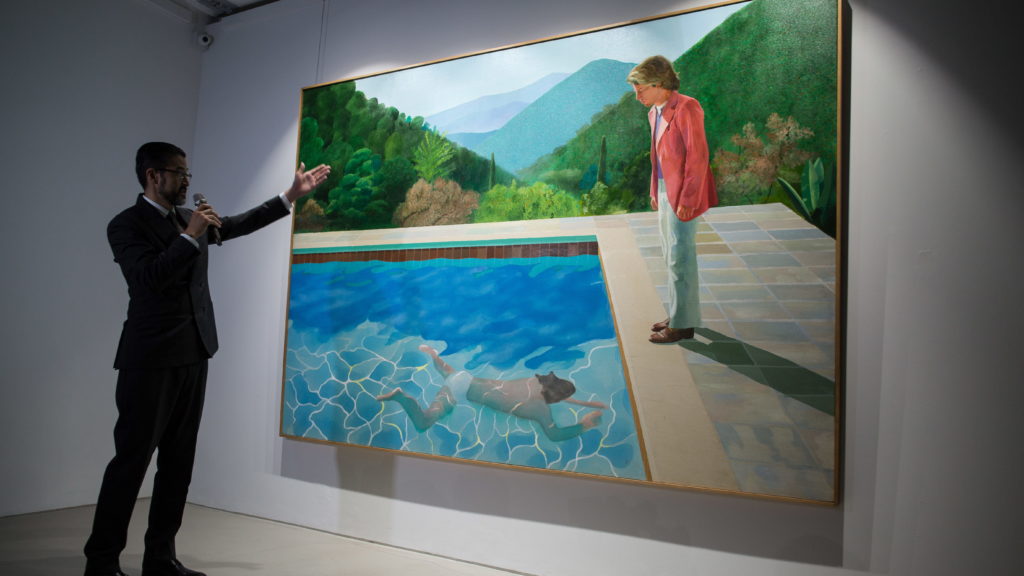 hockney schilderij