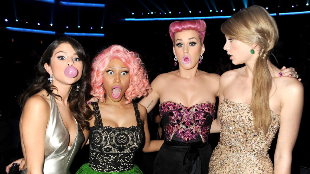 Katy Perry Nicki Minaj Taylor Swift