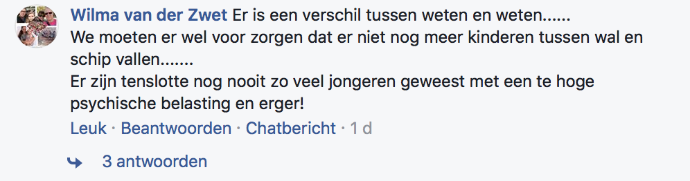 lezersreacties leerlingvolgsysteem D66-kamerlid3