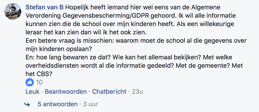 lezersreacties leerlingvolgsysteem D66-kamerlid3