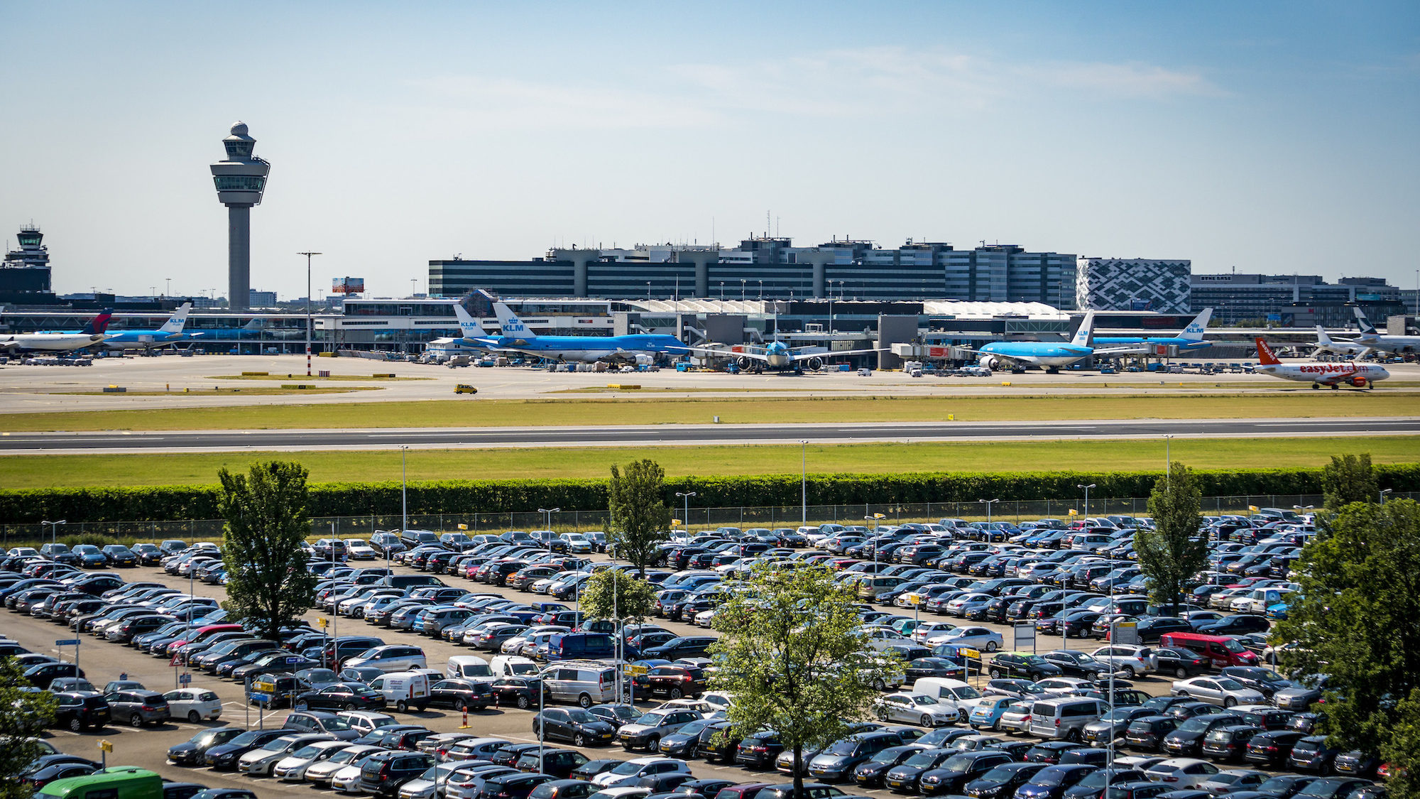 parkeren Schiphol
