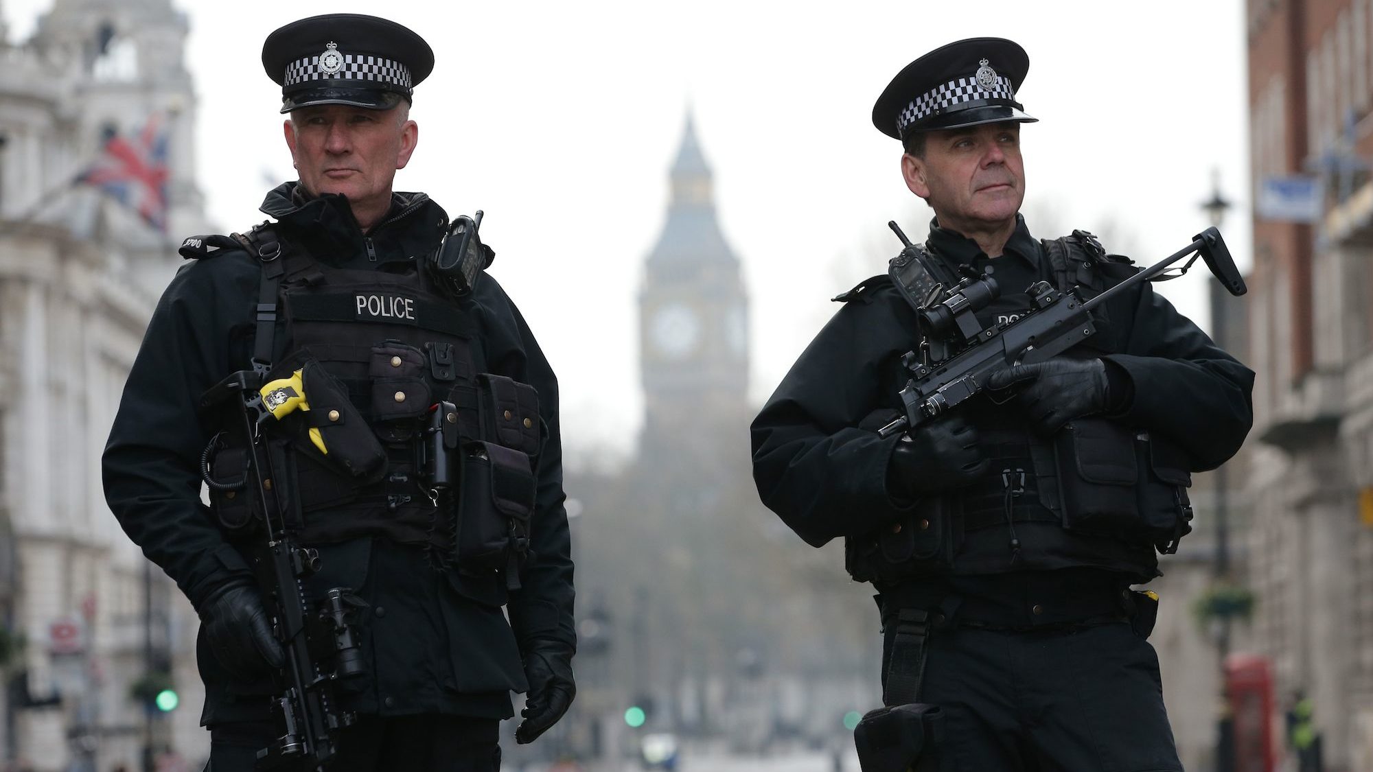Brits parlement politie police