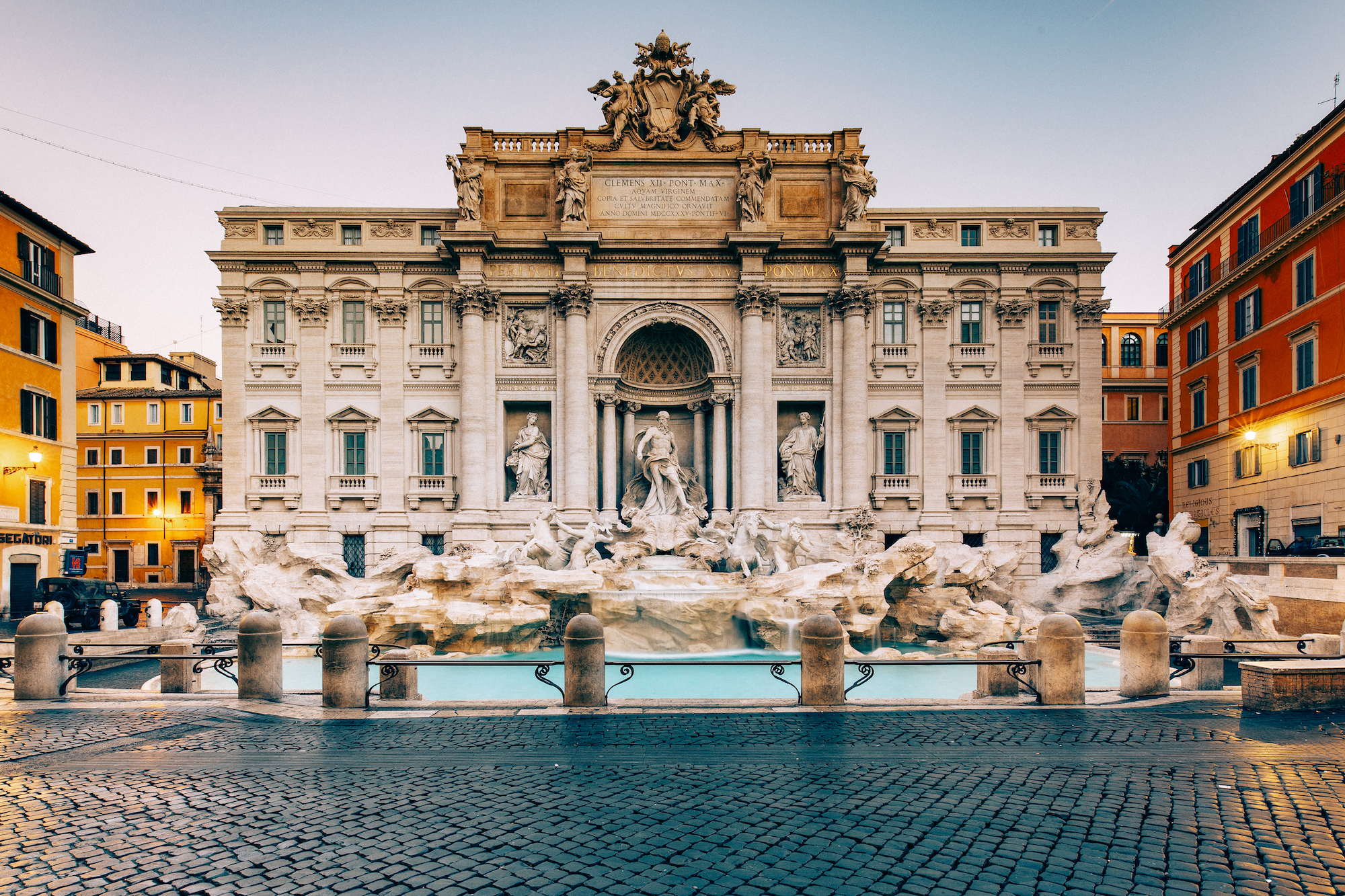 Trevi Fontein verwachting