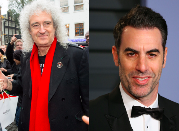 Sacha Baron Cohen en Brian May