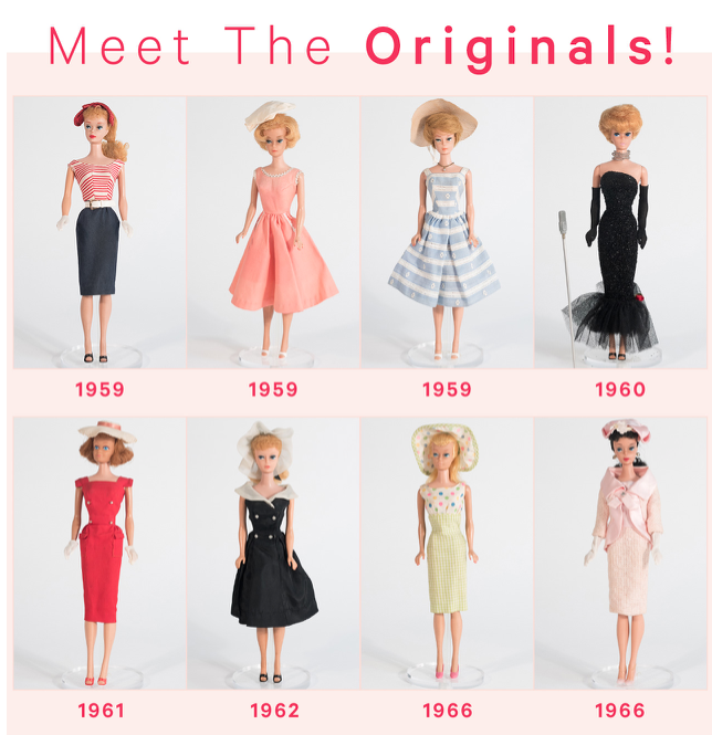 origineel barbie outfits mode