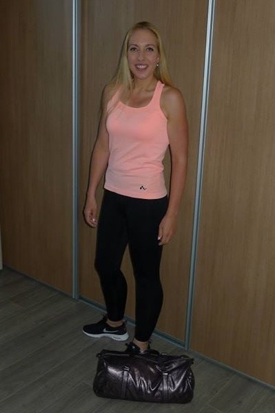 stephanie 38 kilo afgevallen