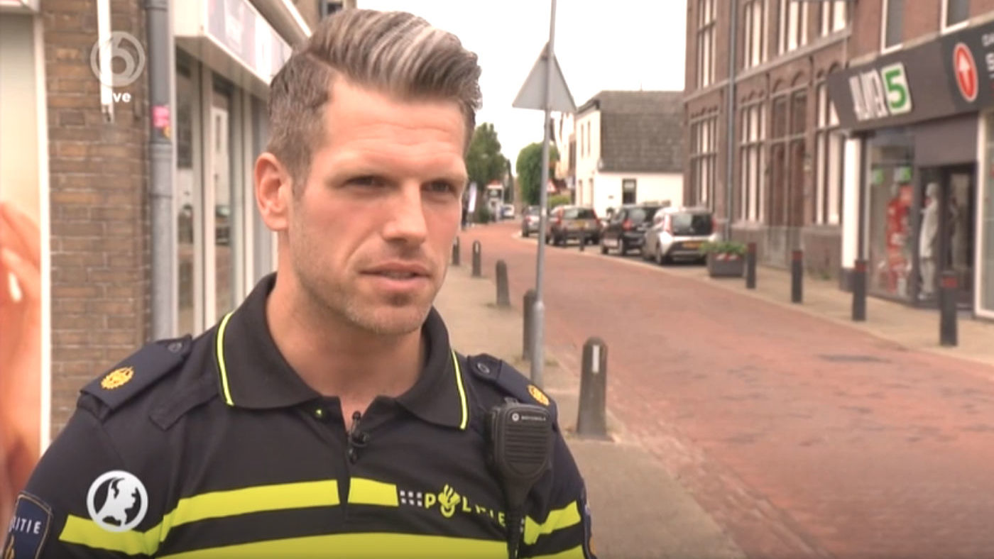 wijkagent Dennie knap politie Uitgeest viral
