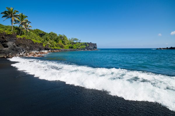 Sterrenbeeld Honokalani Black Beach Wainapanapa Maui Island