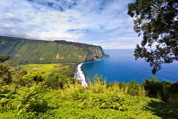 Sterrenbeeld Scenic Waipi'o Valley, Big Island, Hawaii