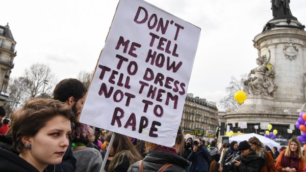protest verkrachting