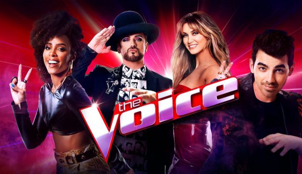 The voice doorgestoken kaart