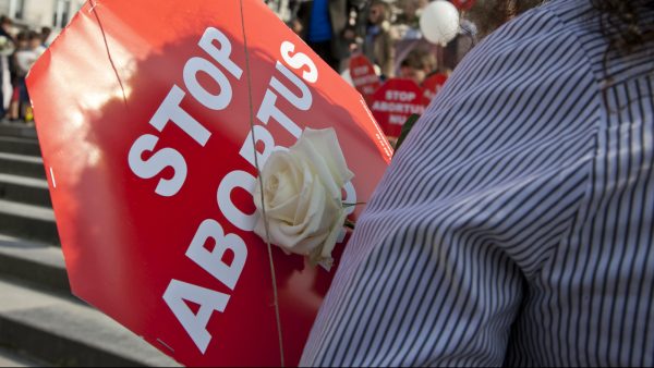 Demonstranten bij abortuskliniek