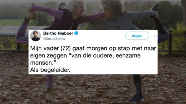 Lijstje tweets kwieke senioren