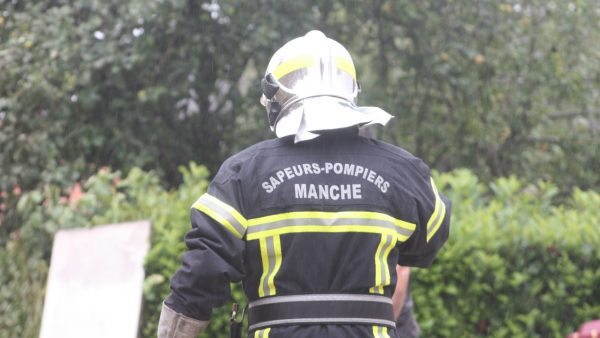 Franse brandweerman ter illustratie